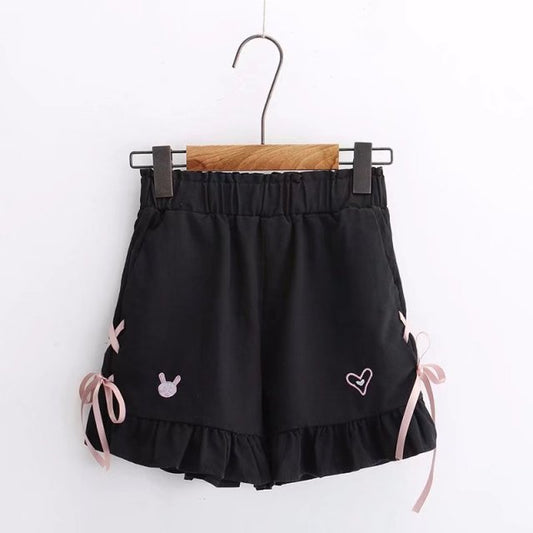 Kawaii Bunny Ruffled Short Pants