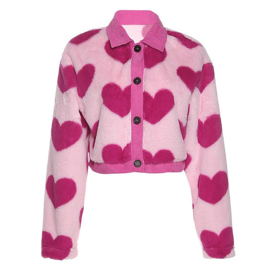 Heart Plush Jacket