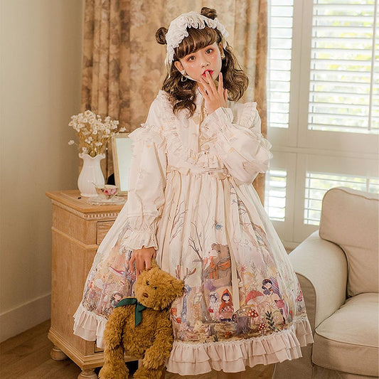Sweet Sleeveless Jumper Lolita Dress