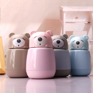 Kawaii Multi-color Bear Thermos